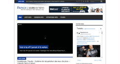 Desktop Screenshot of frenchcaribbeannews.com